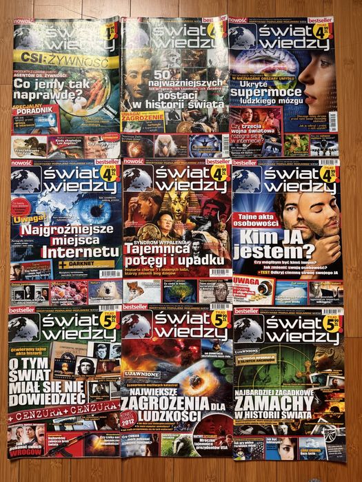 Świat Wiedzy 22 wydania