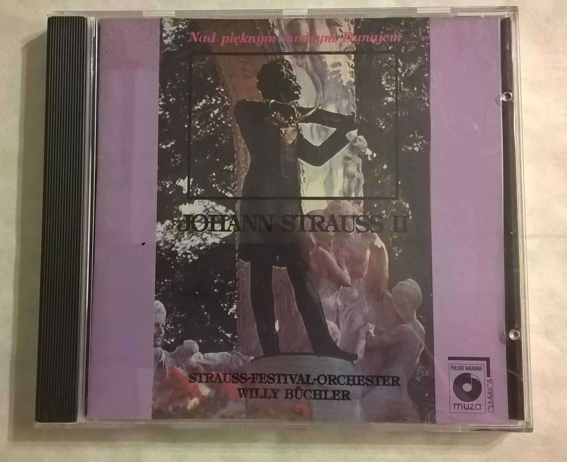 Płyta CD - Johann Strauss II "Nad pięknym modrym Dunajem"