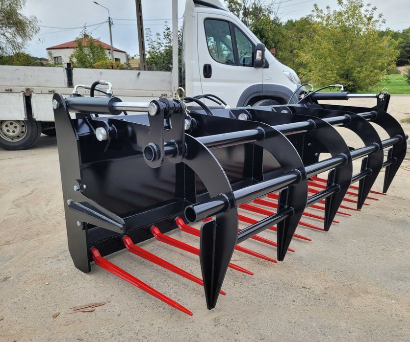 Krokodyl do obornika do tura ciągnika/ ładowarek 2.4m 2.2m 2.0m 1.8m