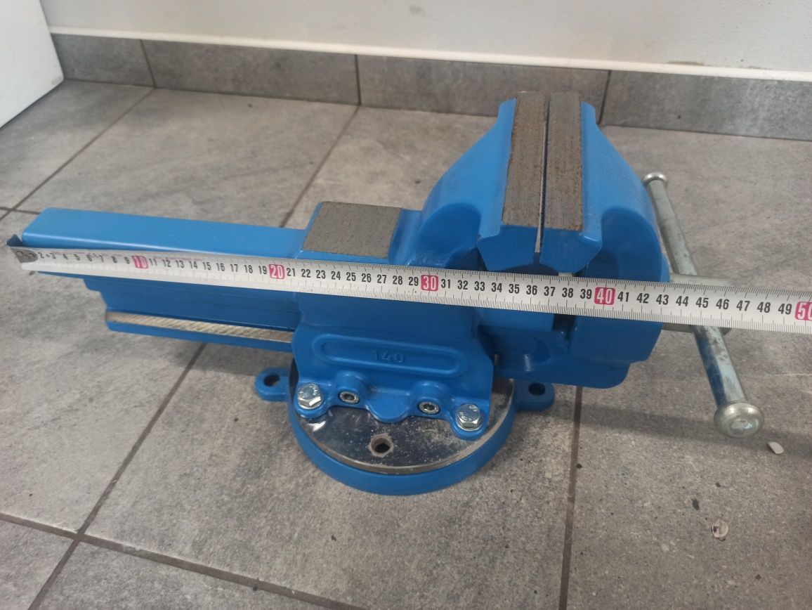 Nowe imadło stalowe obrotowe 140 mm