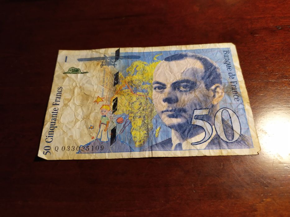Notas de 50 Francos Franceses