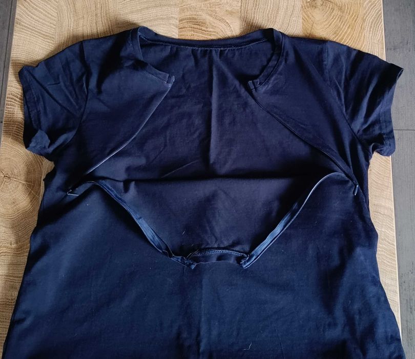 Koszula nocna ciążowa do karmienia