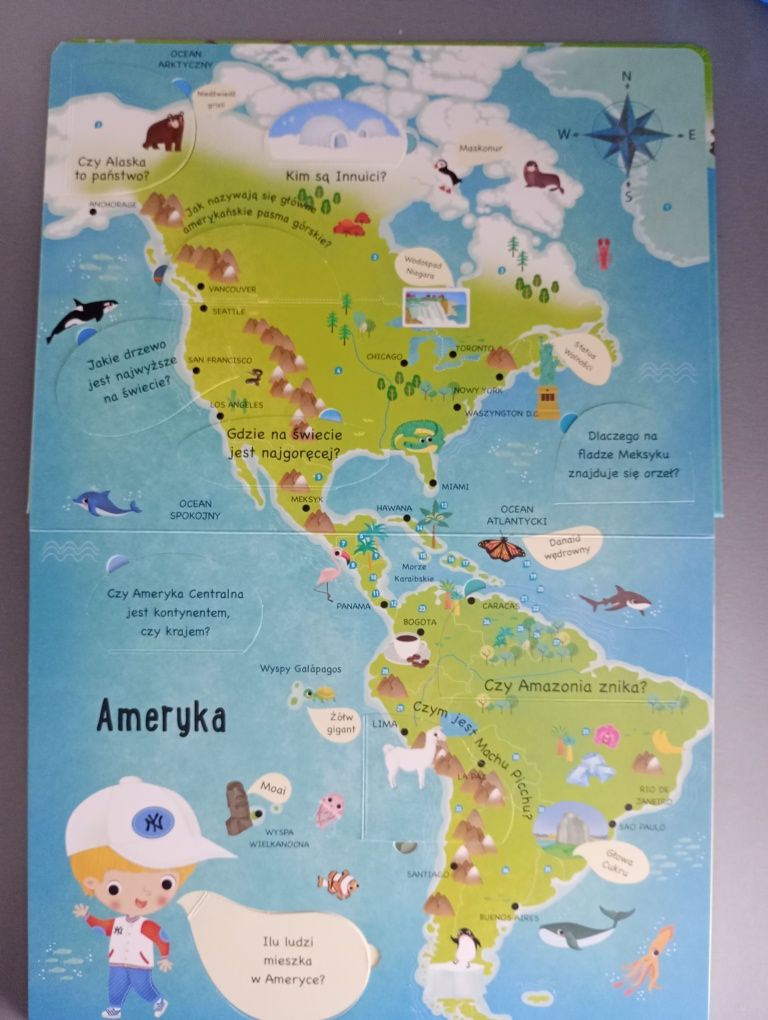 Moja wielka księga odpowiedzi Atlas Świata