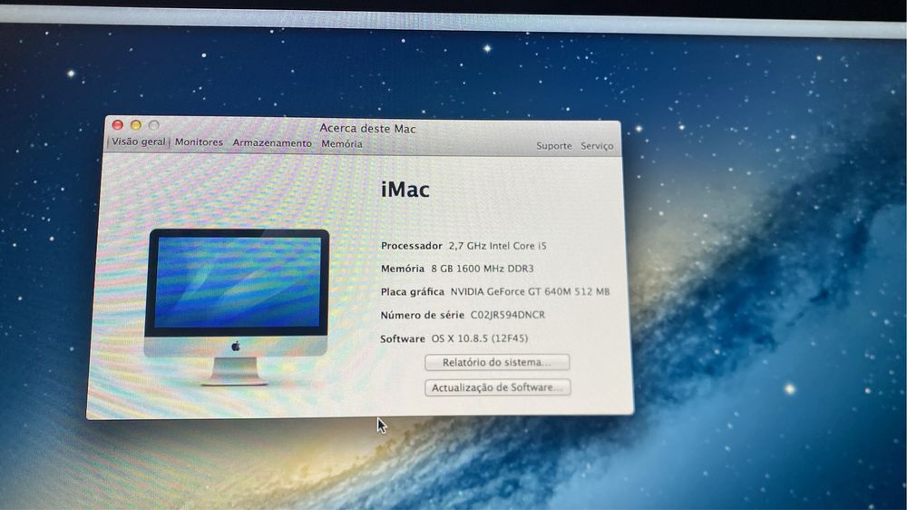 Imac  final de 2012 impecavel