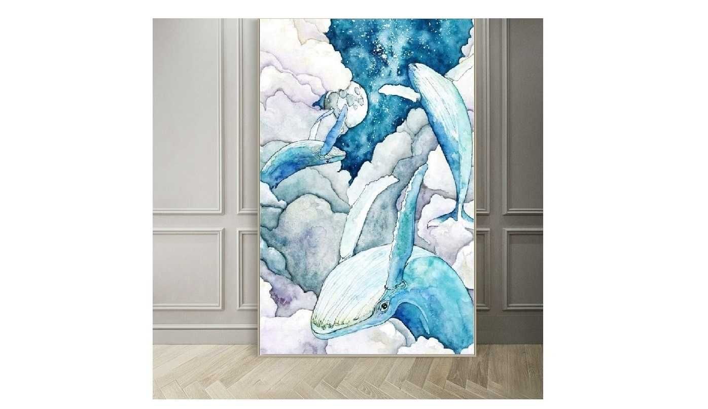 Obraz Canvas artystyczny abstrakcja natura orki orka 75x50cm