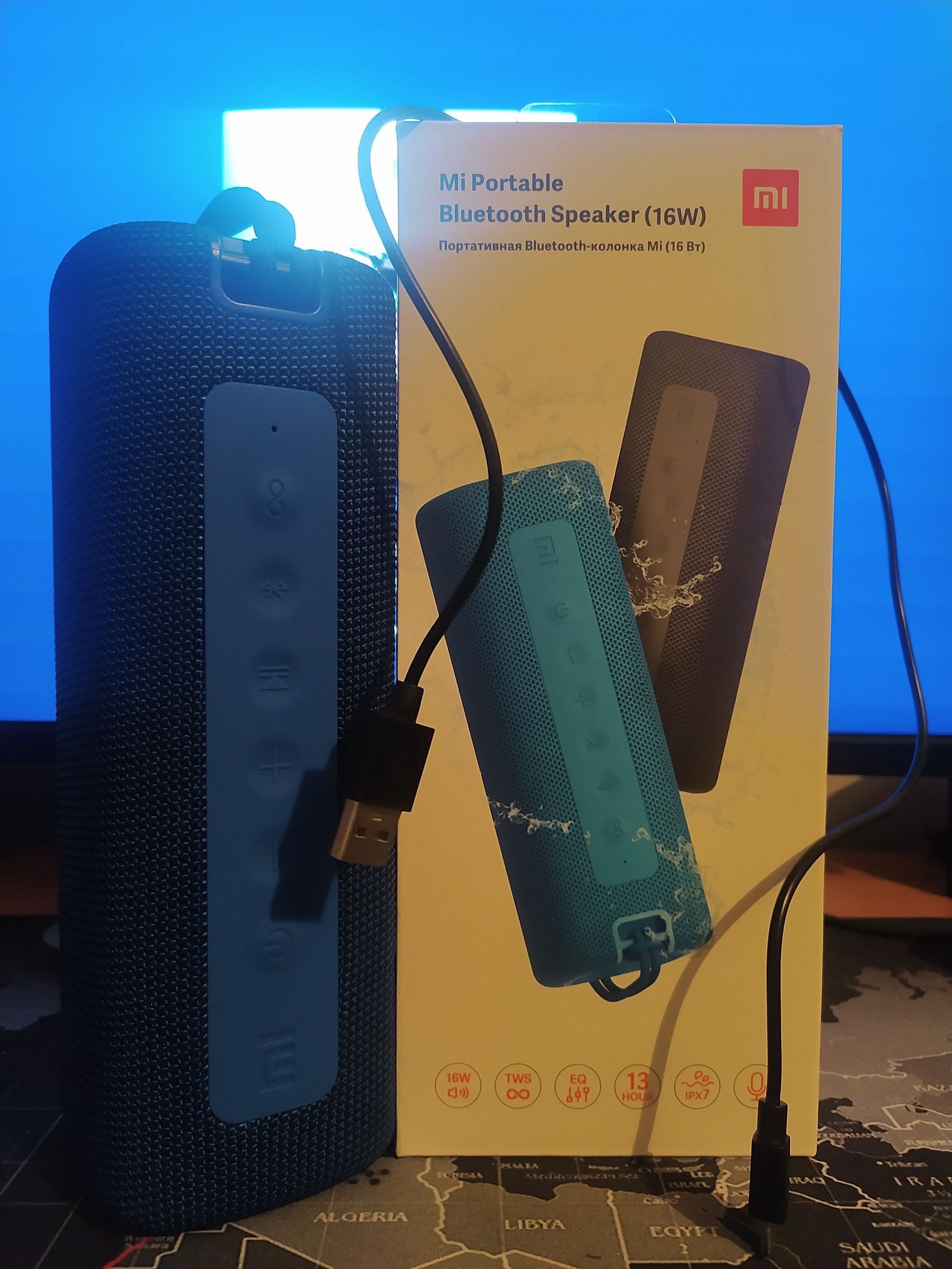 Głośnik bluetooth Xiaomi portable niebieski