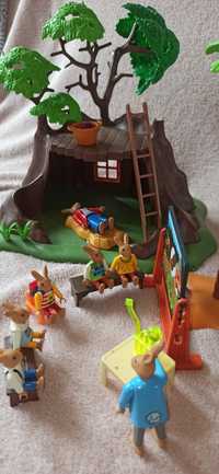 Zestaw Playmobil dom królików.