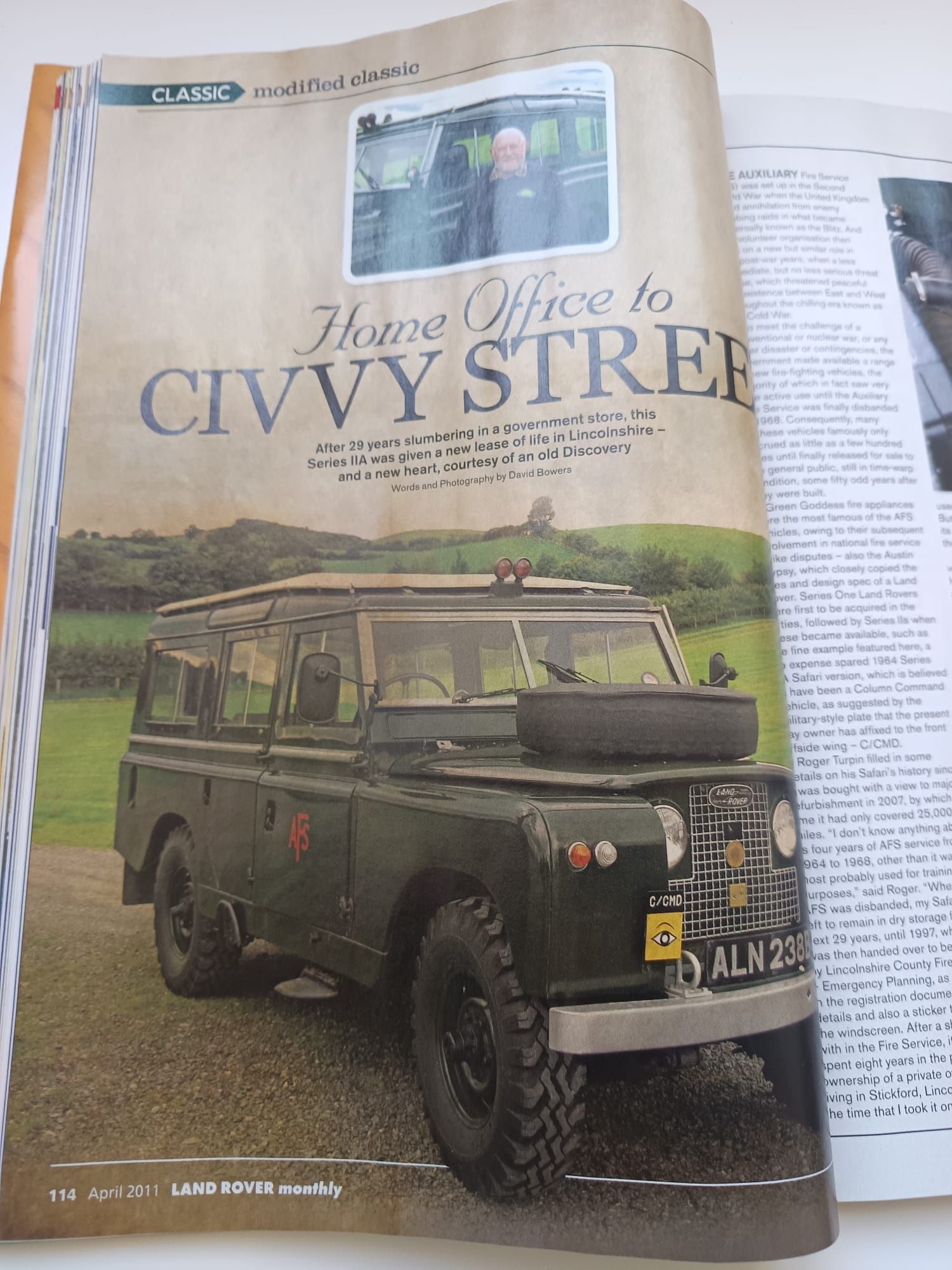 Land rover owner