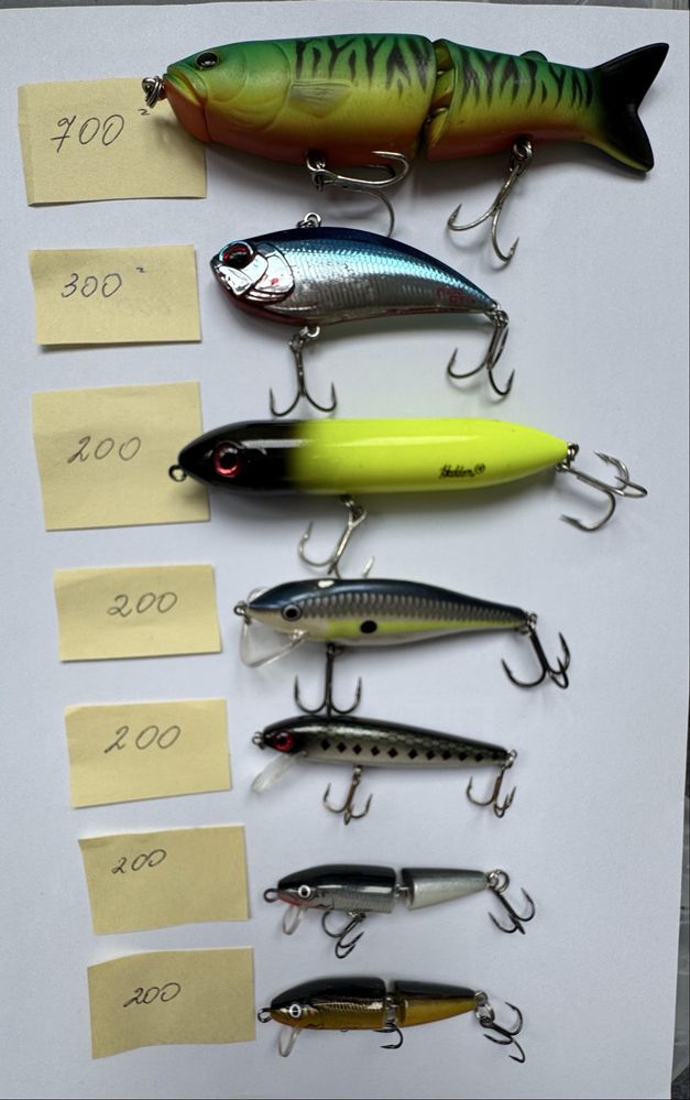 Воблери Deps, Duo realis, Rapala