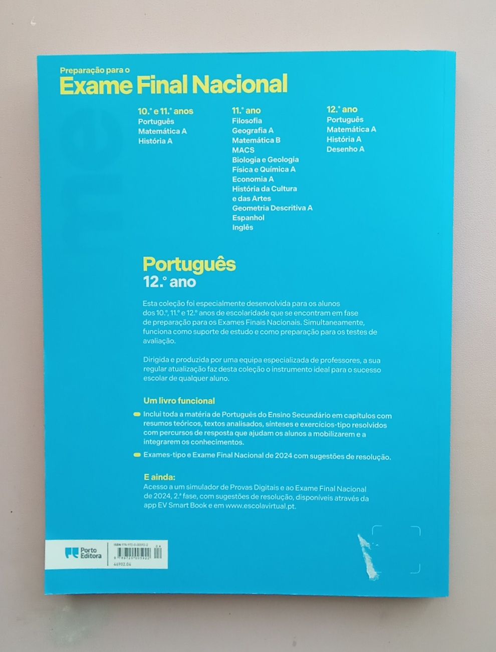 Livro de Preparação para exame Português + Livro de Gramática