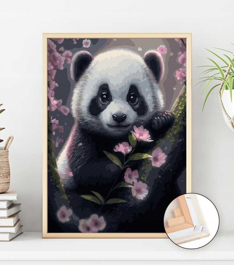 Malowanie po numerach Panda PANDA