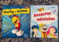 Anedotas e adivinhas - 2 livros