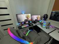 Mocny komputer Gamingowy ryzen 5 16gb ram RX ssd+1,5Tb Zestaw