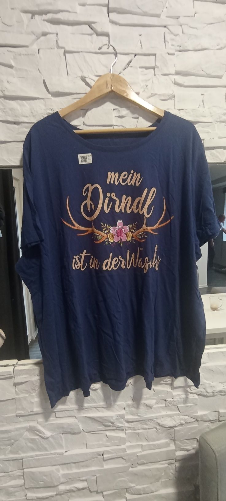 Koszulka damska w rozmiarze 5XL 100% bawełna