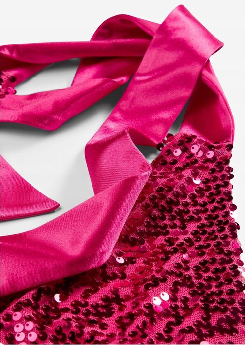 B.P.C sukienka z cekinami różowa sexy 36/38.