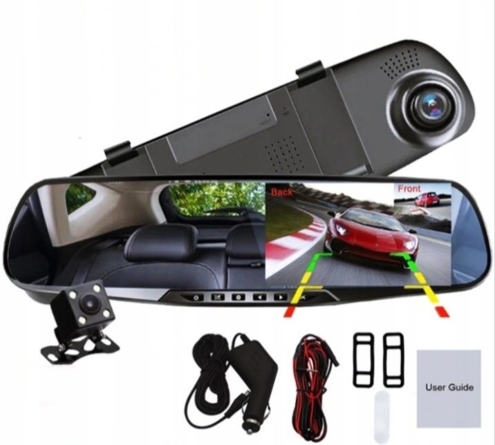 Rejestrator Jazdy kamera  Cofania  Do Samochodu na lusterko