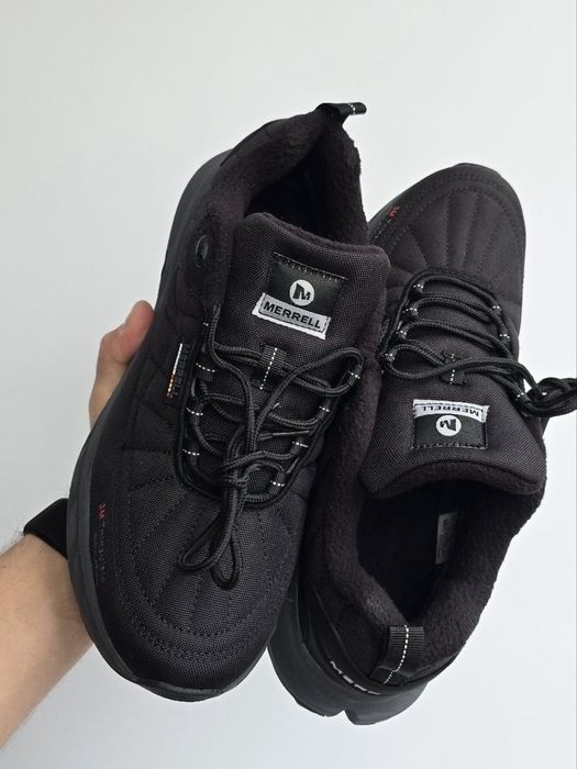 (БЕЗ Передплат) Merrell Continuum 3M Gore-Tex Black Grey | Мерел