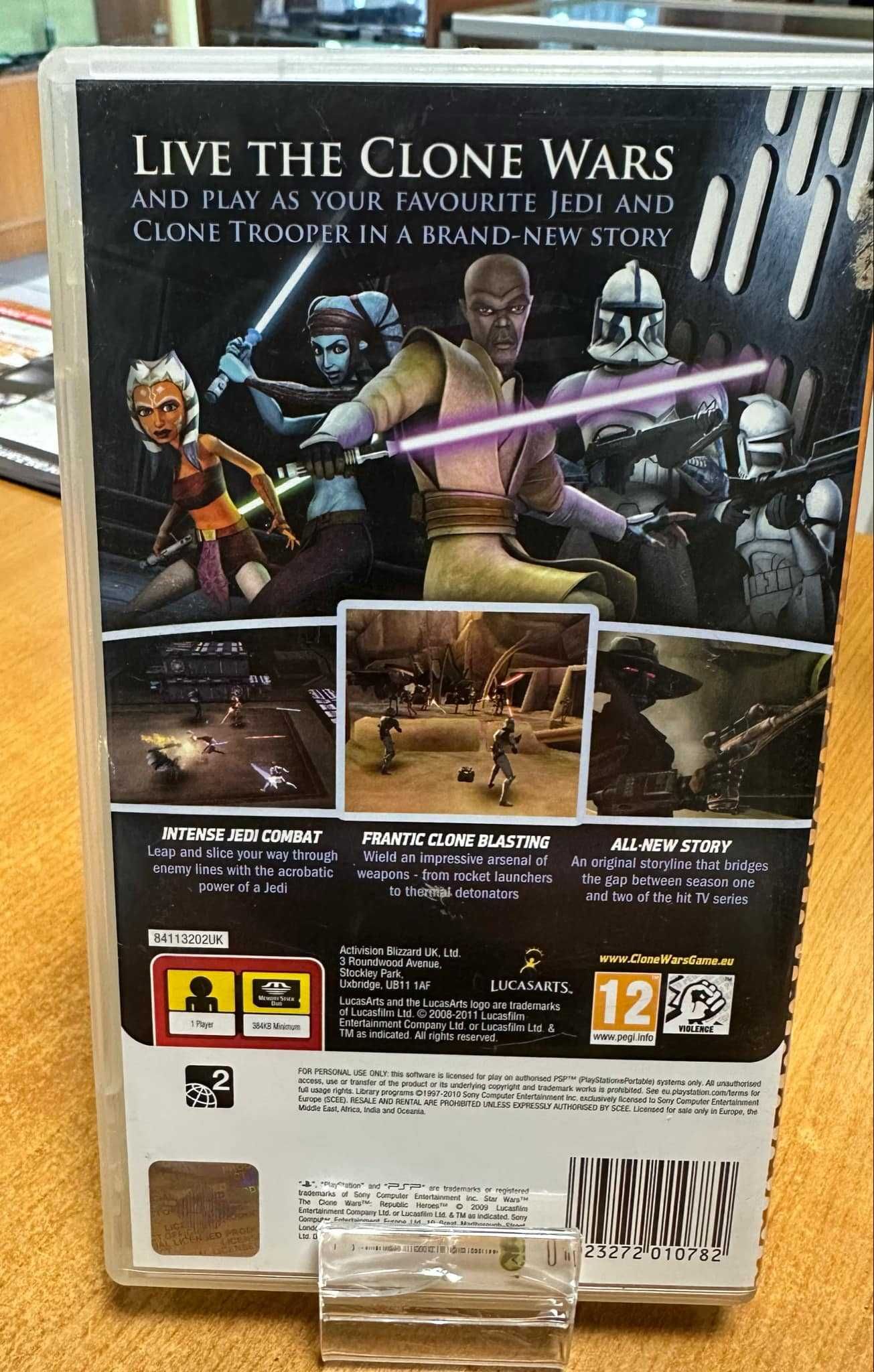 Gra na PSP: Star Wars The Clone Wars