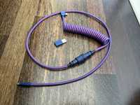 Keychron Premium Coiled Aviator Cable Kabel do Klawiatury Mechanicznej