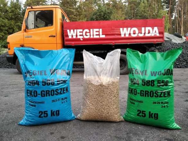 Ekogroszek eko-groszek eko groszek Węgiel Orzech opał Transport pellet