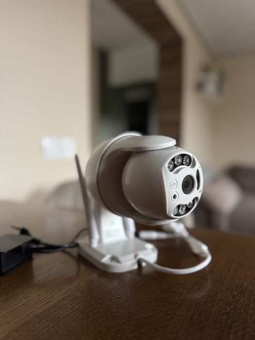 Вулична WiFi IP камера відеоспостереження день/ніч Smart 360° 4MP