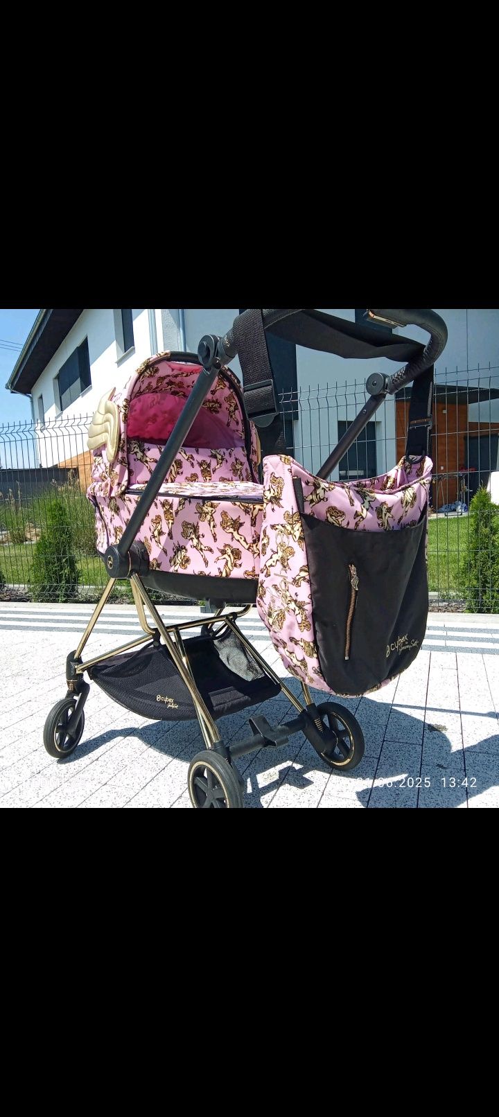 Wózek Cybex Mios Pink wings 3w1