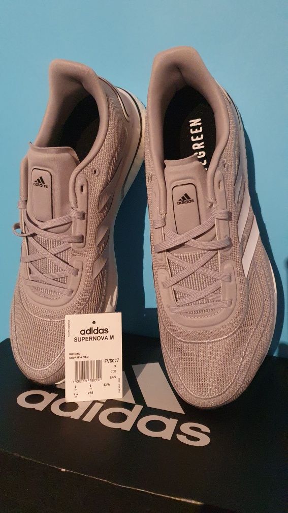 Buty męskie sportowe Adidas Supernova rozmiar 431/3 wkładka 27.5 cm