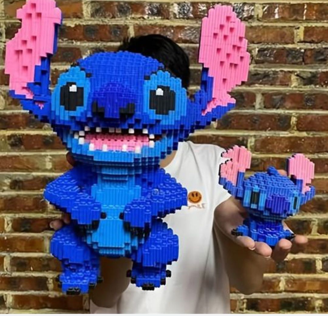 Конструктор MAGIC BLOCKS  Стіч Stich великий+ маленький 5600 деталей