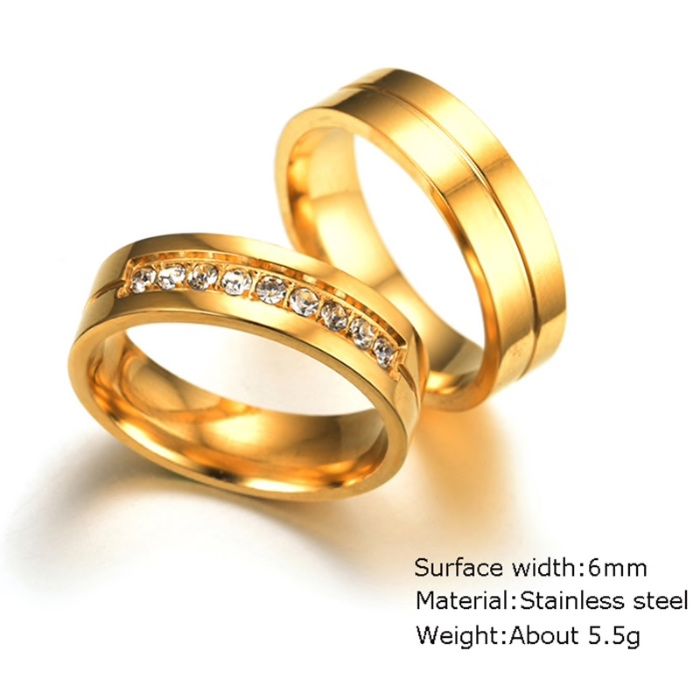 obrączka stal chirurgiczna