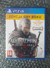 Wiedzmin 3 Edycja Gry Roku PL PS4 PS5 po polsku dubbing