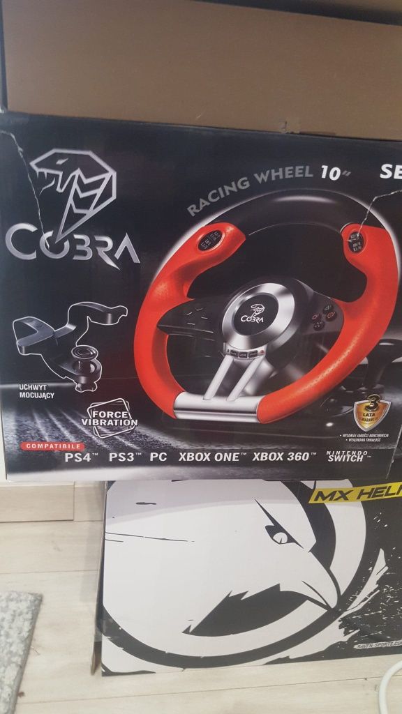 Cobra racing wheel