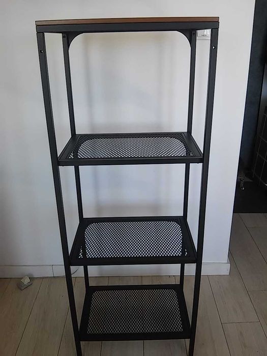 Polka  FJÄLLBO czarny metalowy Ikea 51x136cm