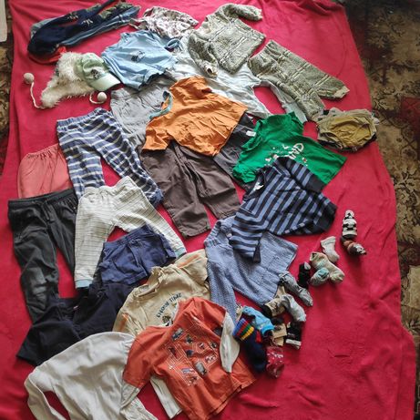 Пакет детской одежды для мальчика 2 3 года