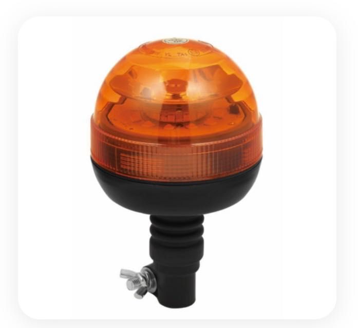 Farol LED rotativo Âmbar - 12 - 24 V
