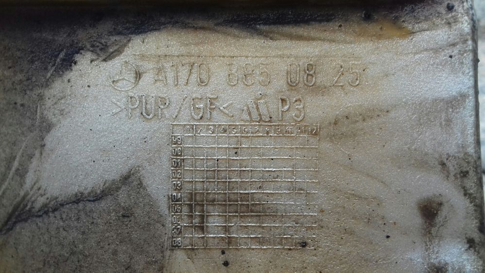 Parachoques mercedes slk w170 para choques 2002