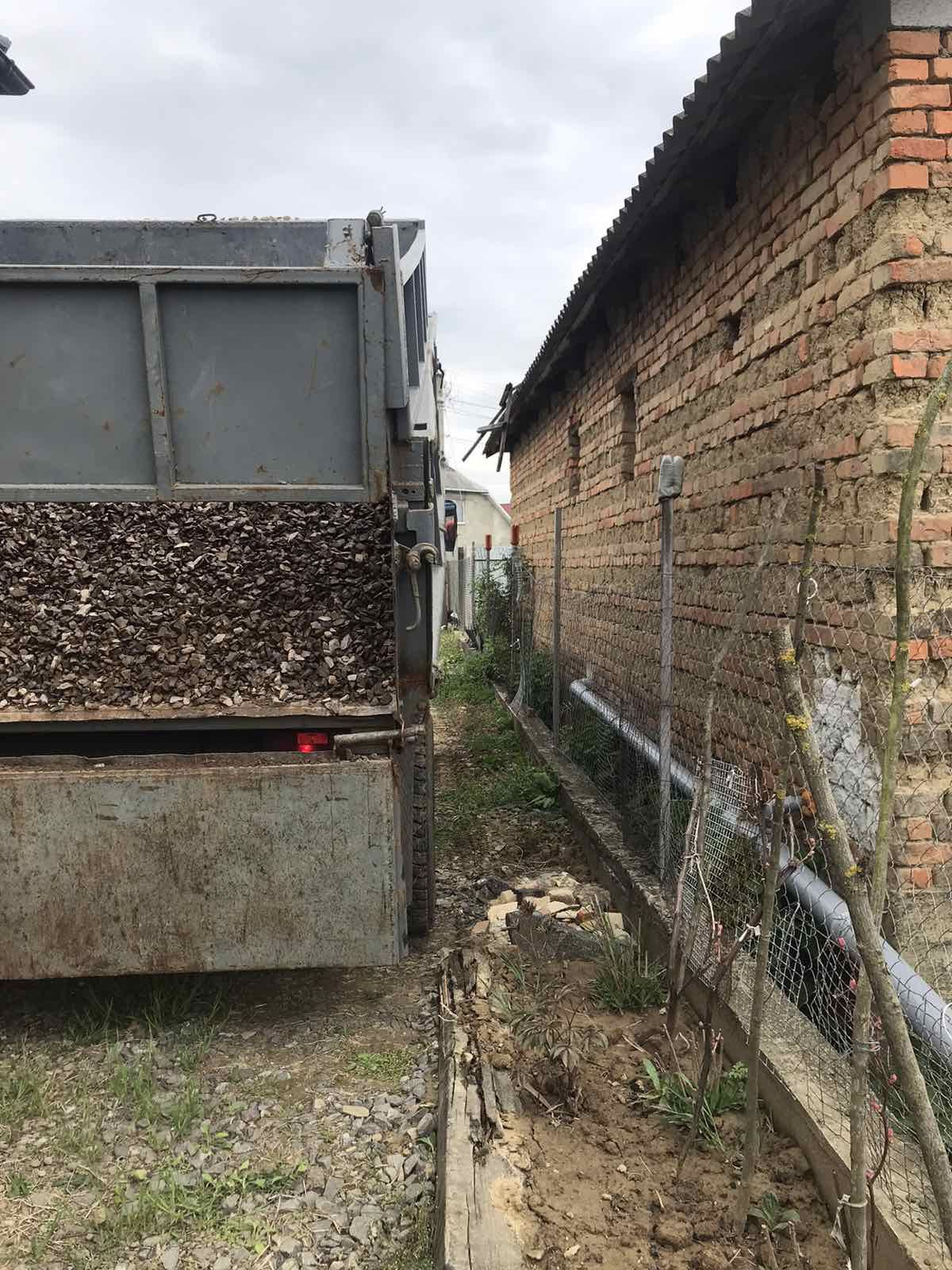 песок, щебінь мікс...