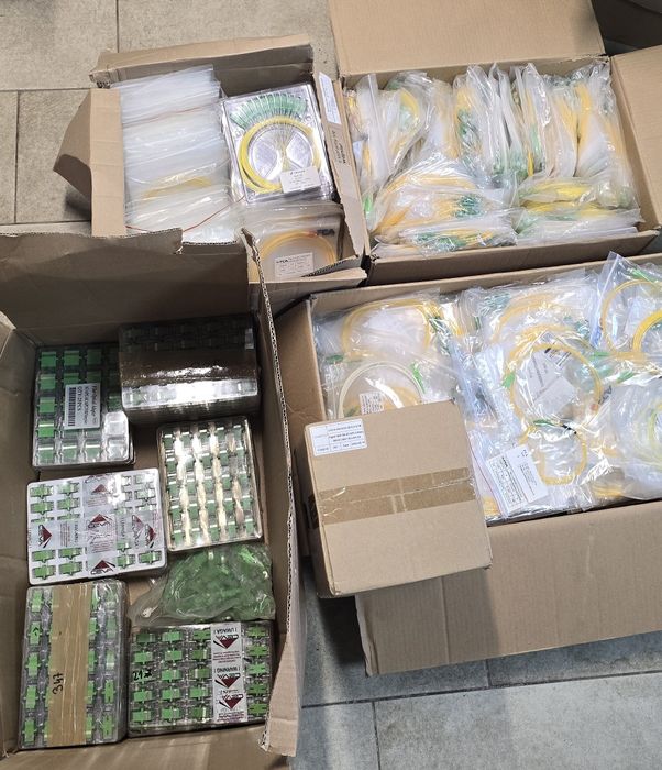 Światłowody uszczelnienia złączki pigtail sc/apc