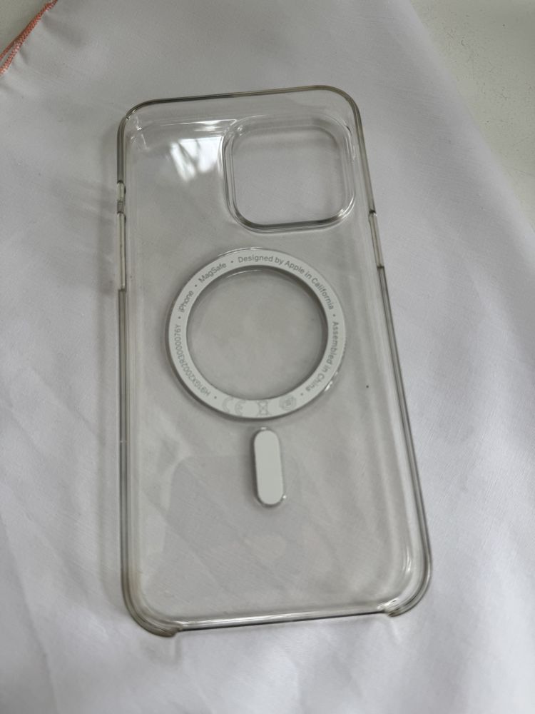 Оригінальний чохол Apple Clear Case with Magsafe для iPhone 15 Pro Max