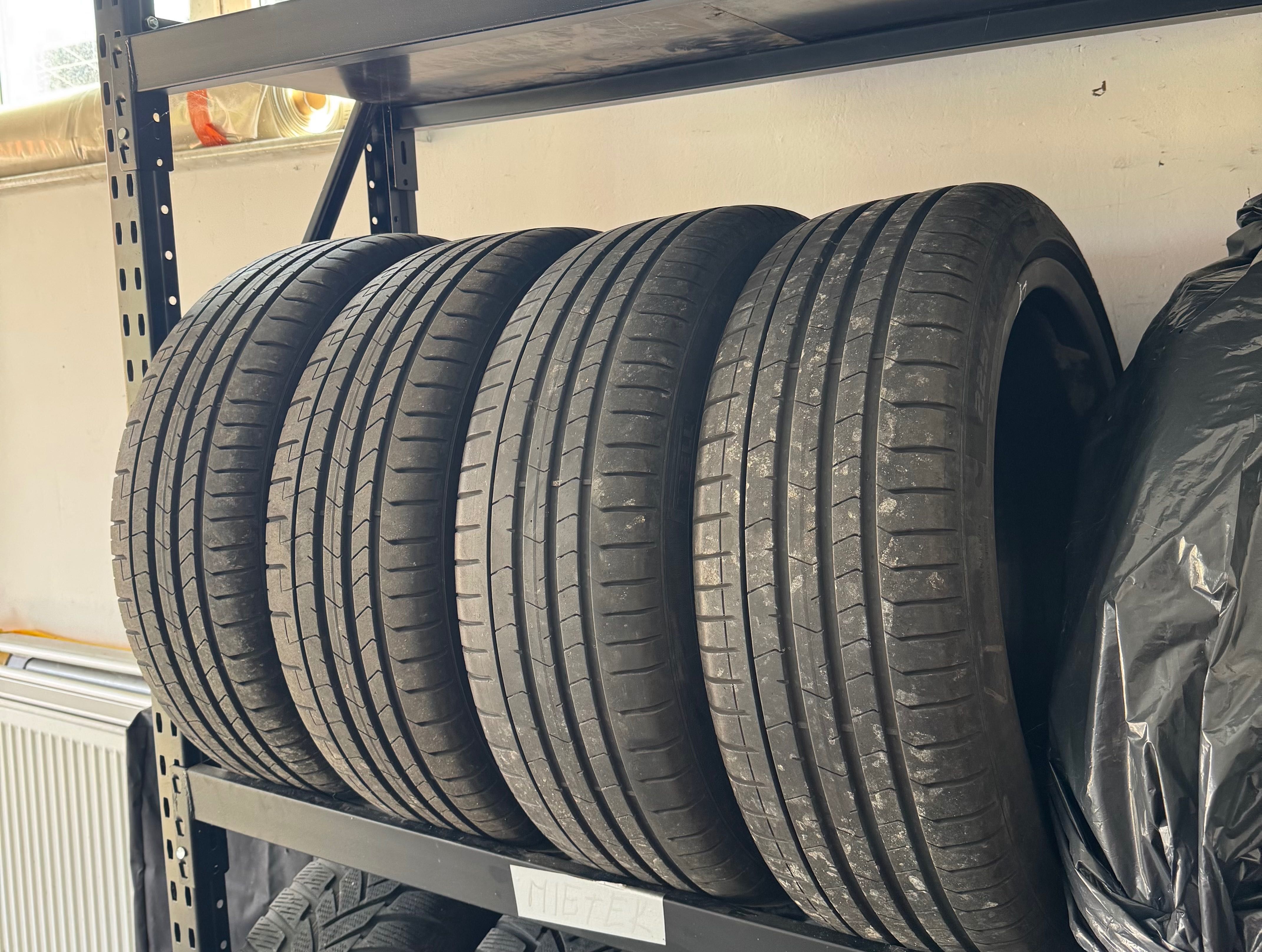 Oryginalne alufelgi R19 AMG Mercedes-Benz+opony letnie Pirelli+ 5felga
