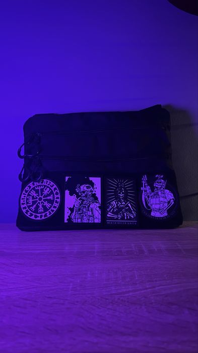 Тактична сумка месенджер на плече.