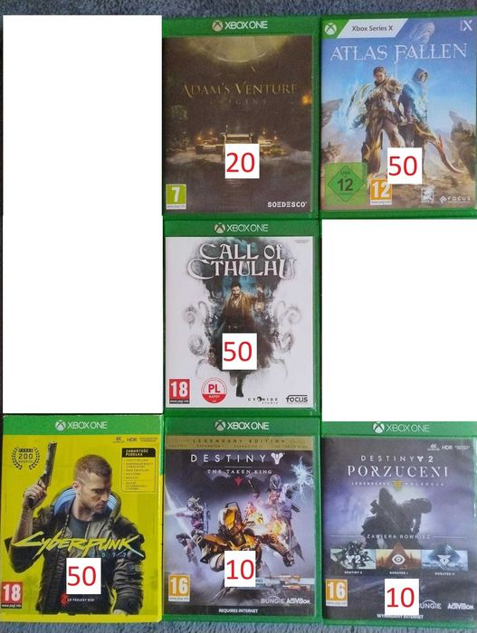Gry na XBOX ONE / SX od 10 zł