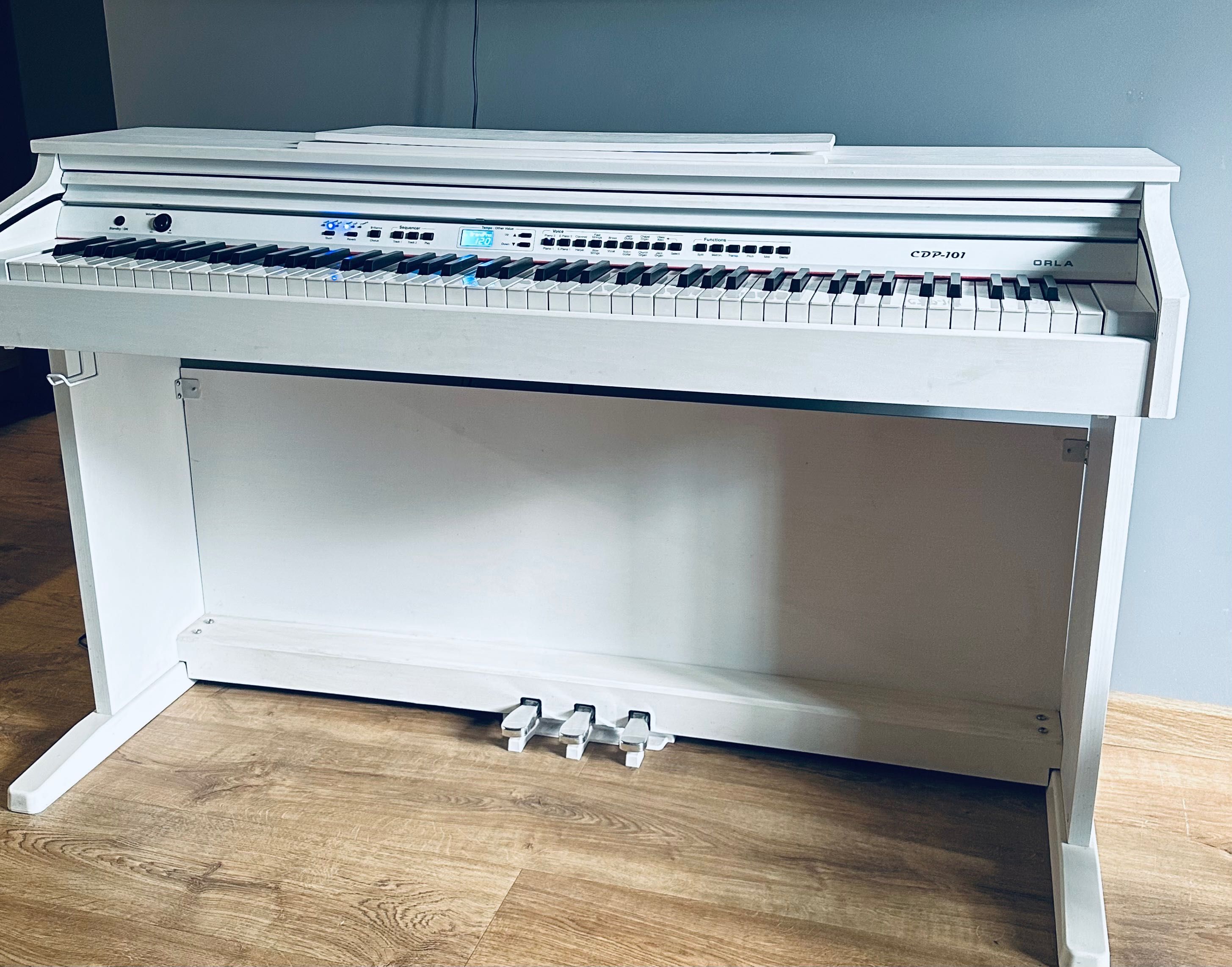 Pianino białe Orla CDP 101