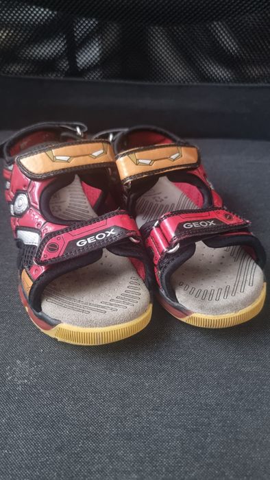 Sandały chłopięce Geox marvwl Ironman r.30