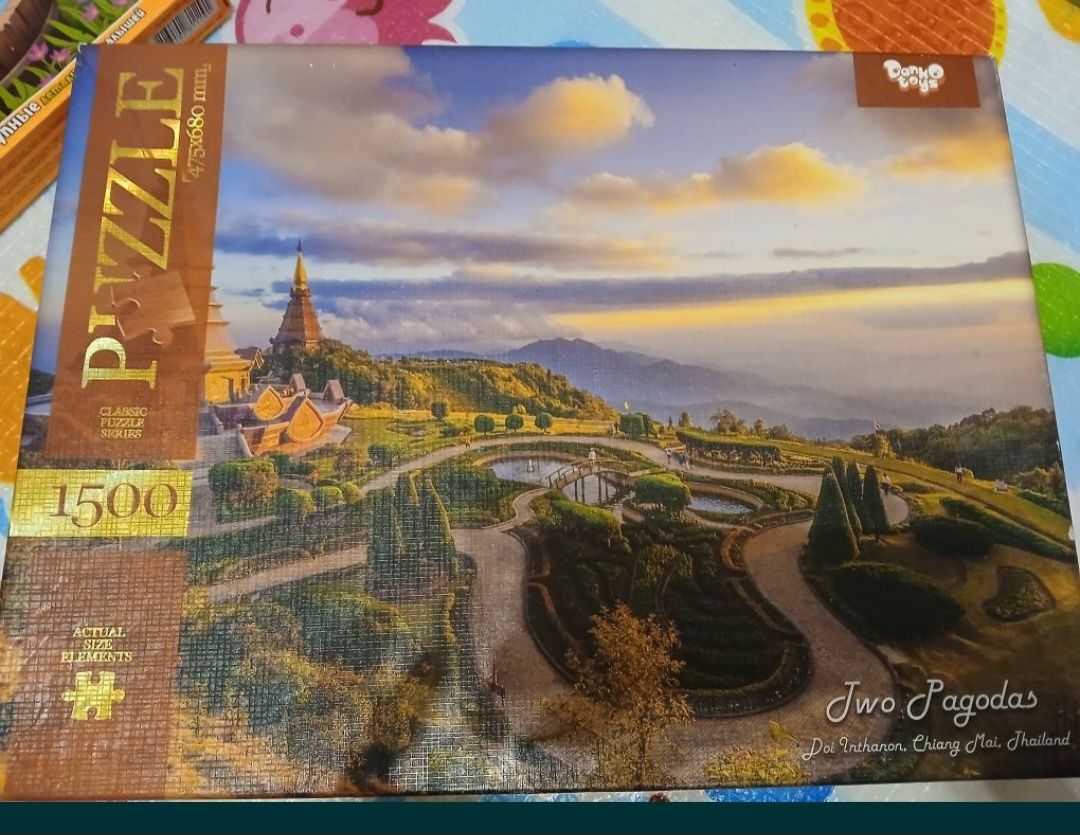 Puzzle Danco Toys 1500 Treff 2000(нові) та картина по номерам(нова)