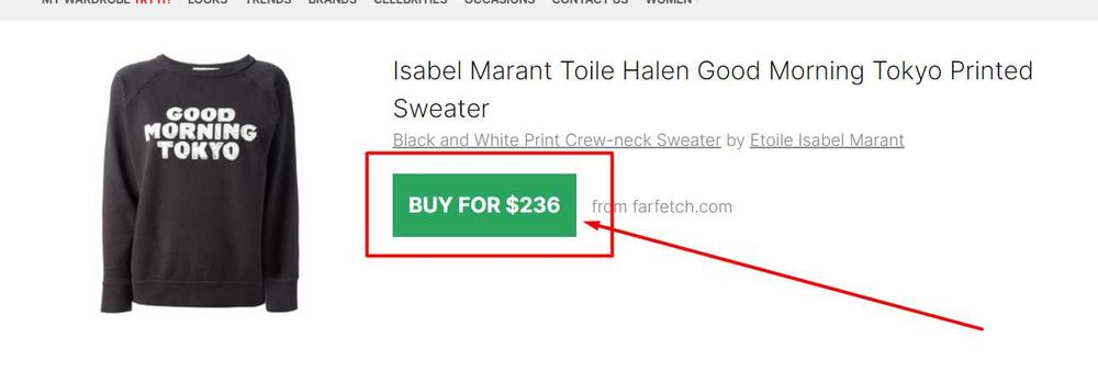 $280 Isabel Marant свитшот толстовка Tokyo р. хс