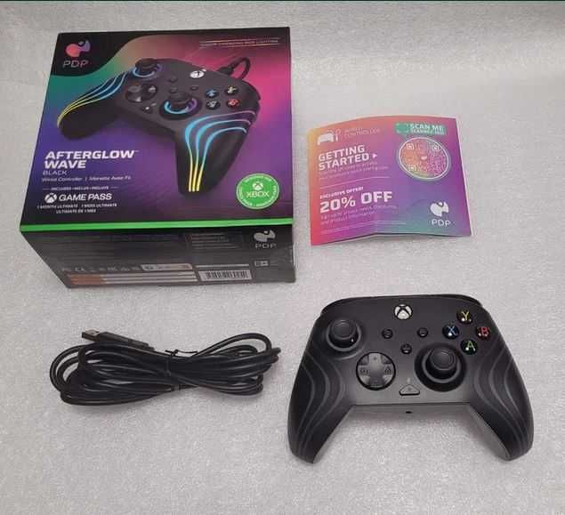 Pad PDP Xbox Series X/S Xbox One Win 10 11 Afterglow WAVE Podświetlany