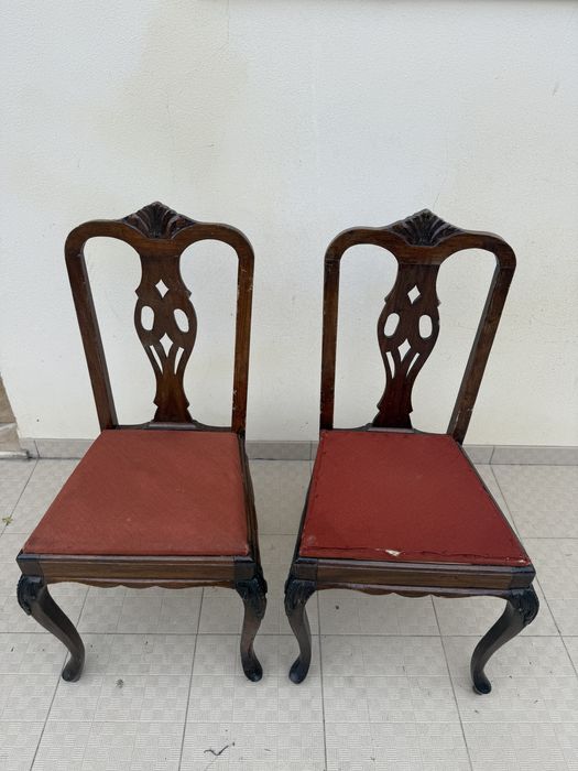 Cadeiras para restauro usadas