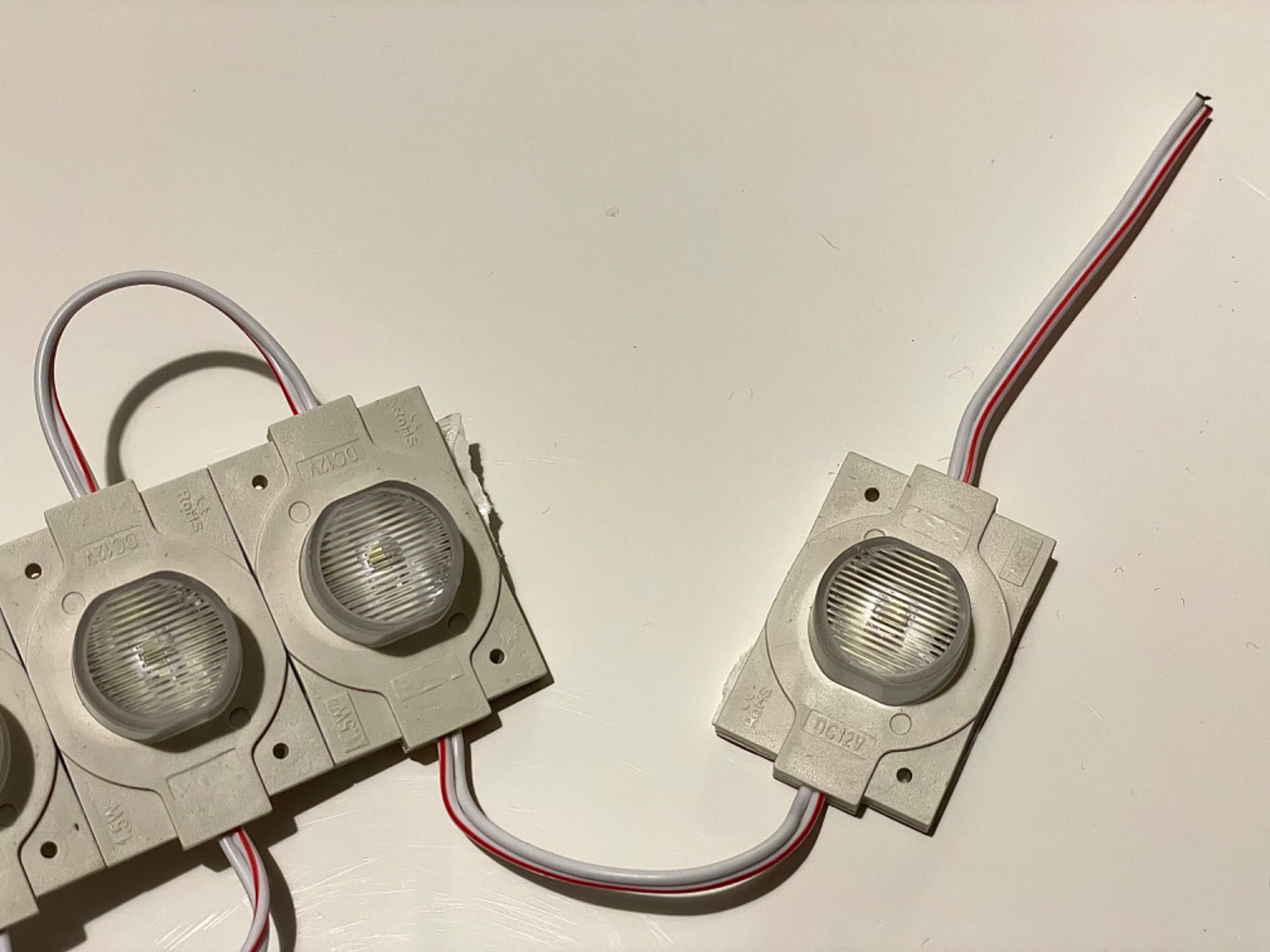 Moduł LED SMD 6500k 12V 1,5W 1 LED IP65 do reklam