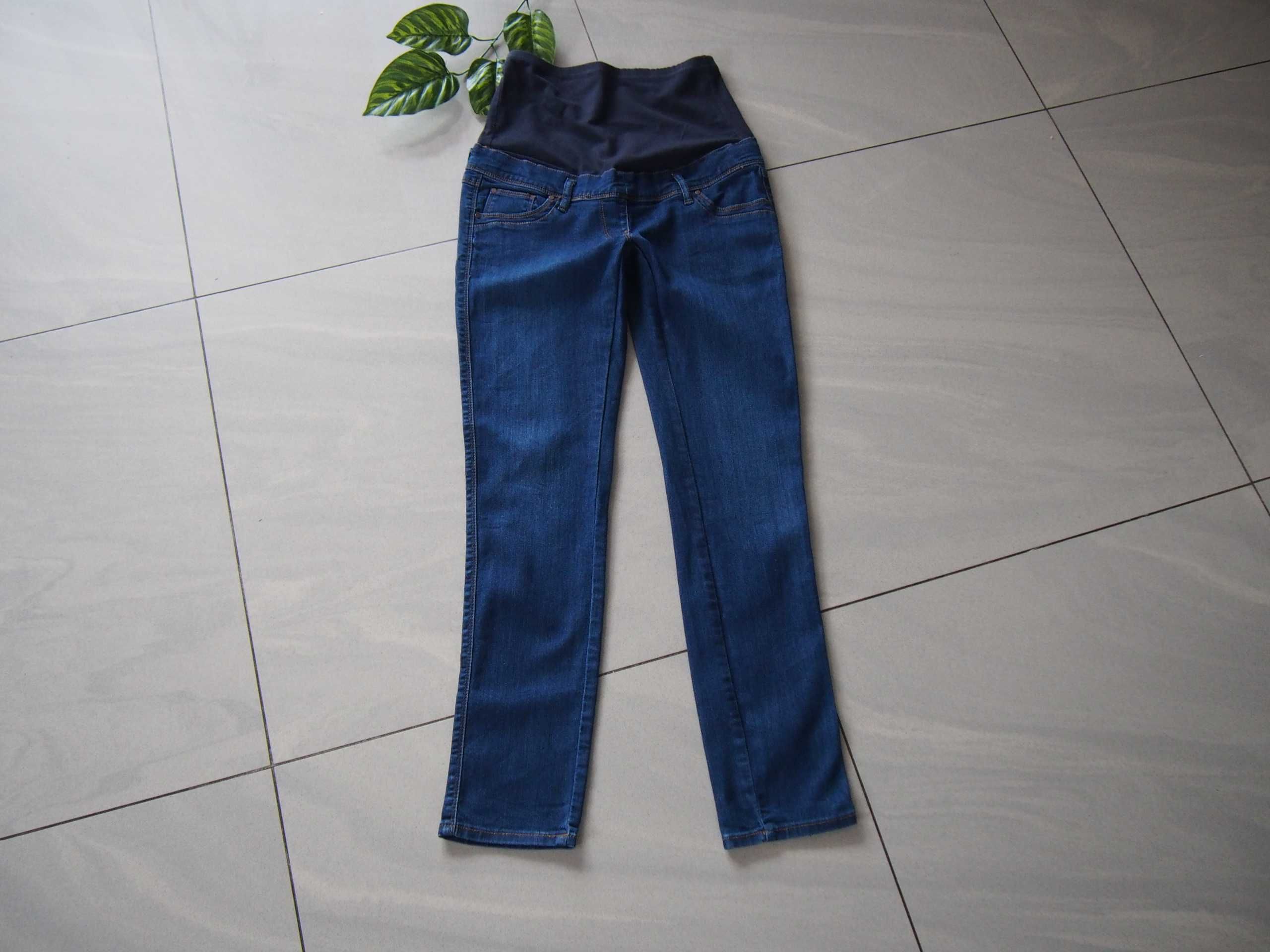 Spodnie ciążowe XS/S C&A jeansy bawełna