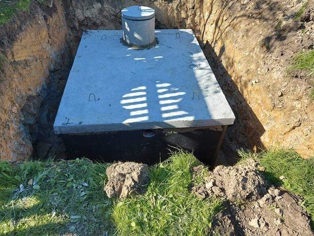 Zbiornik betonowy na gnojowicę gnojówkę deszczówkę 10m3 szambo 12 8
